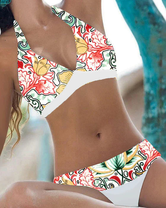 Halterneck Bikinisæt Til Kvinder