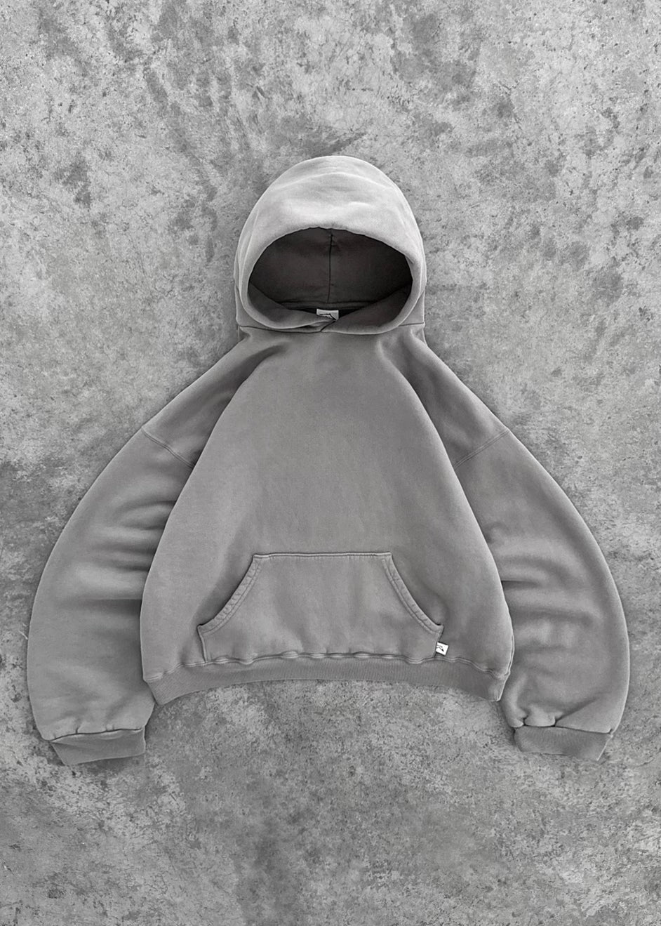 Oversized Cropped Hoodie I Moderne Snit