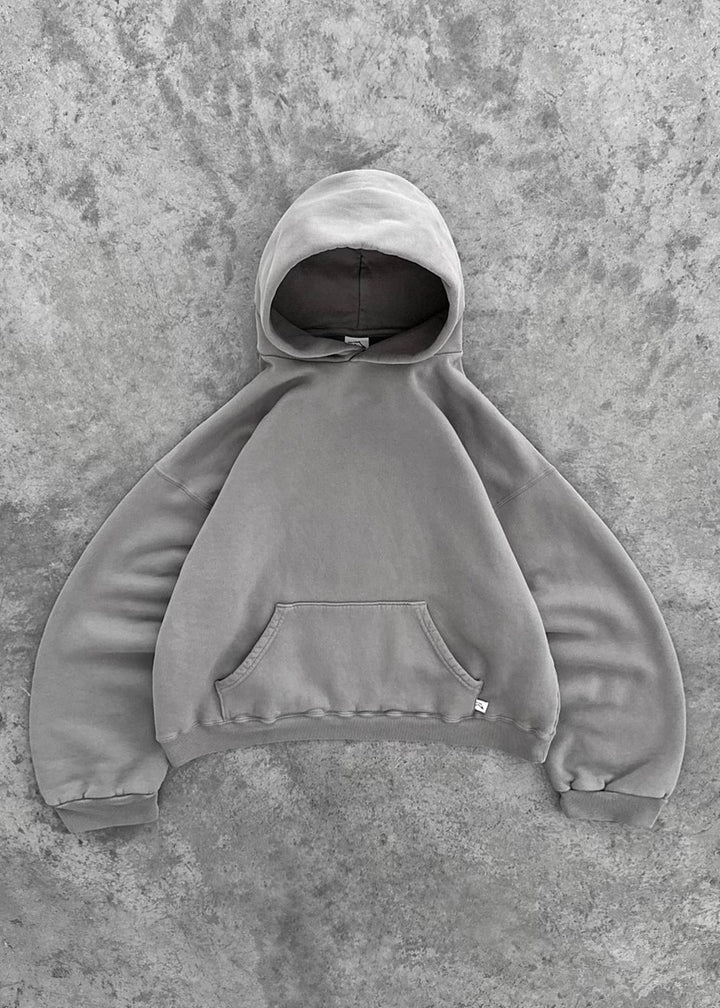 Oversized Cropped Hoodie I Moderne Snit