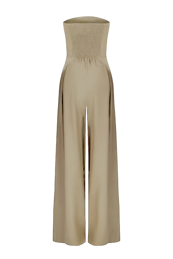 Strapless Jumpsuit med Korset Look til Damer