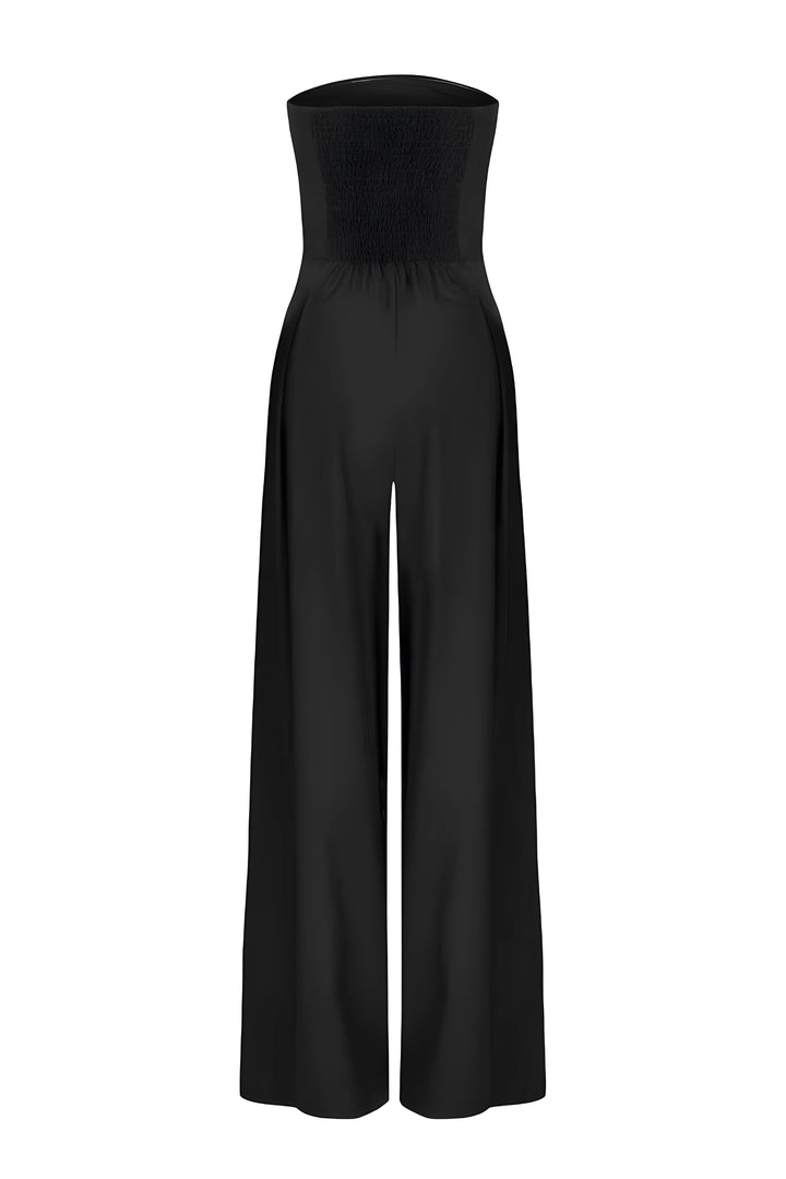 Strapless Jumpsuit med Korset Look til Damer