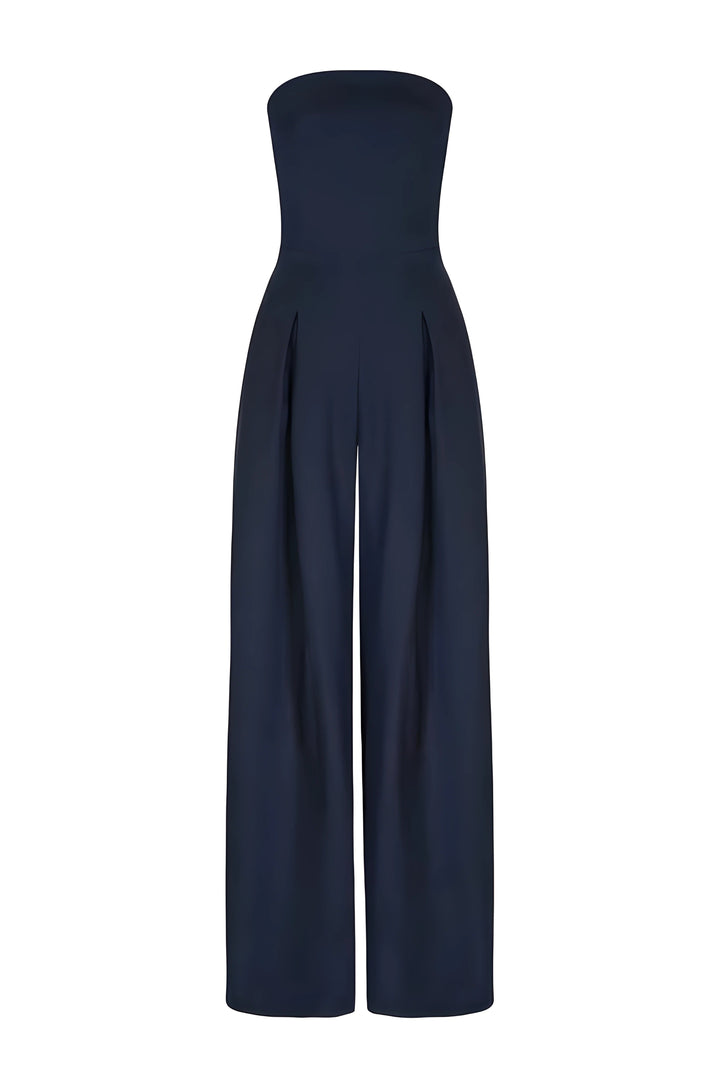 Strapless Jumpsuit med Korset Look til Damer