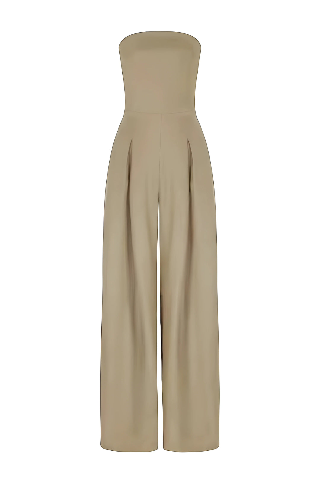 Strapless Jumpsuit med Korset Look til Damer