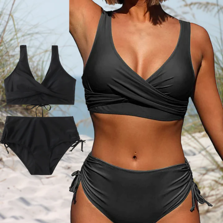 Trendy Todelt Bikinisæt Til Kvinder