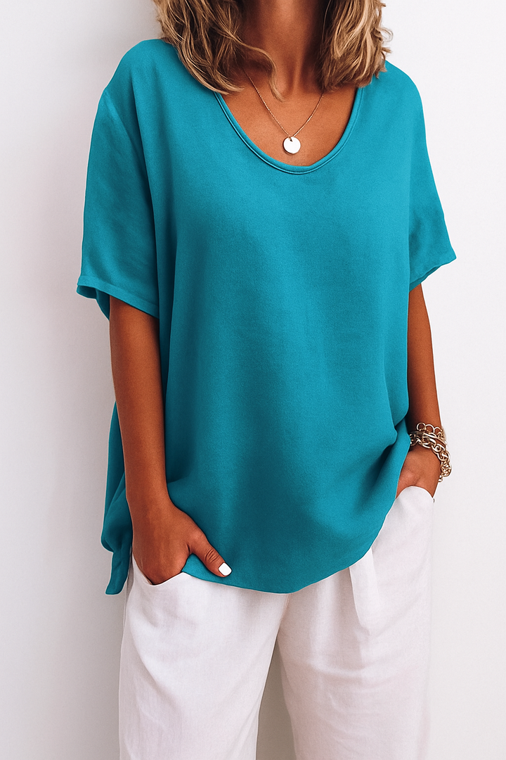 T-Shirt i Bomuld til Damer