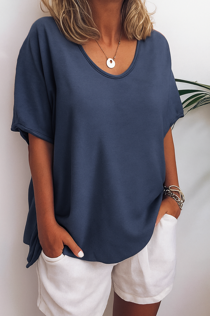 T-Shirt i Bomuld til Damer
