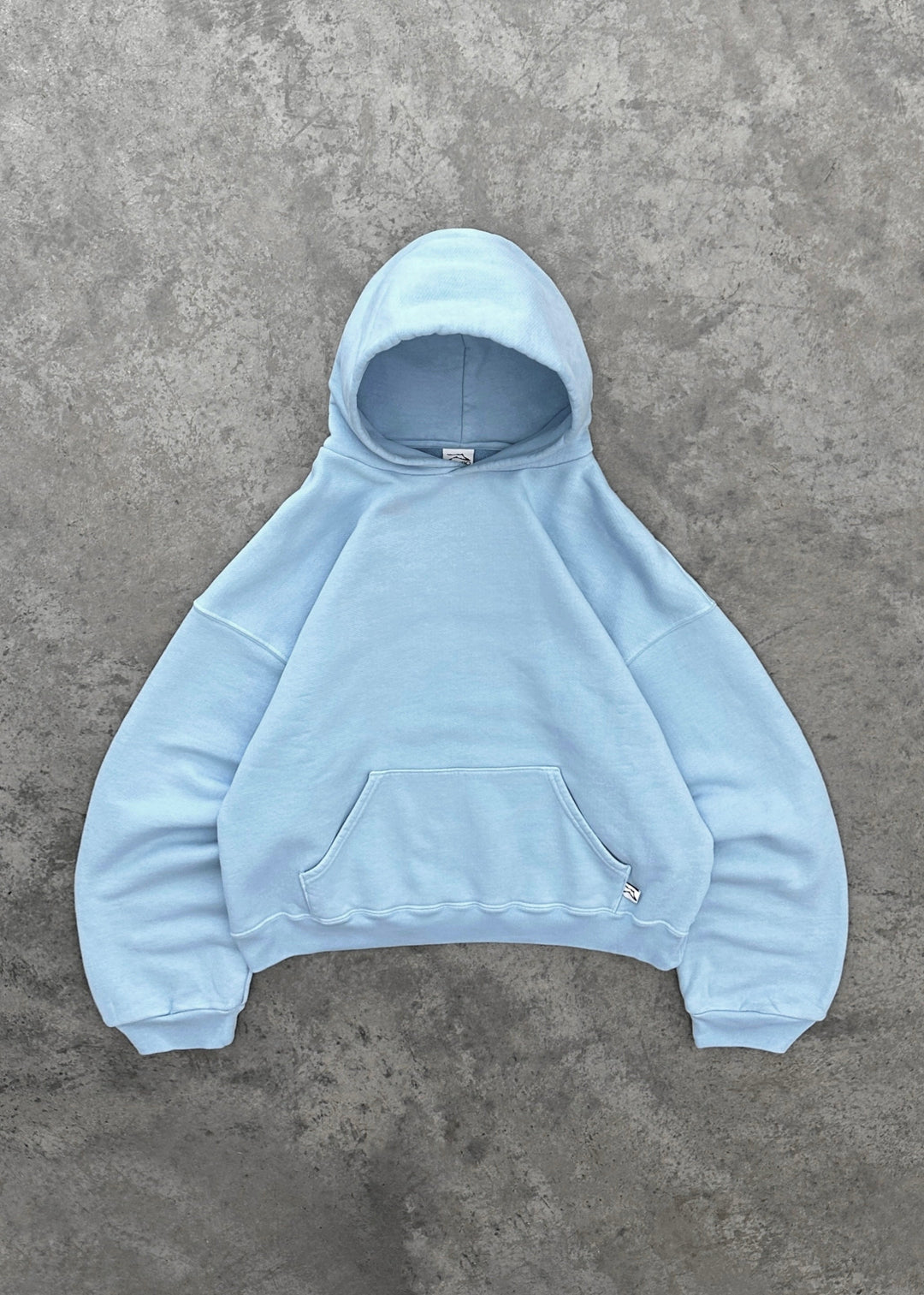 Oversized Cropped Hoodie I Moderne Snit