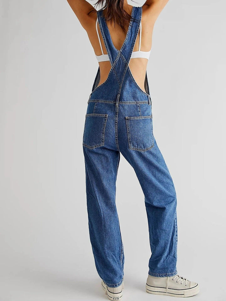 Store Denim Overalls til Damer