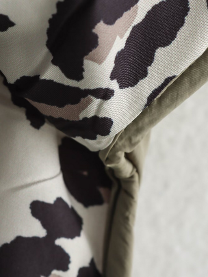 Leopardprint Mellemlang Jakke