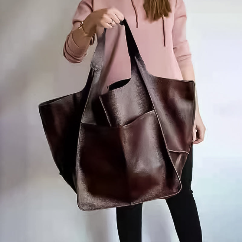 Overdimensioneret Vintage Skuldertaske