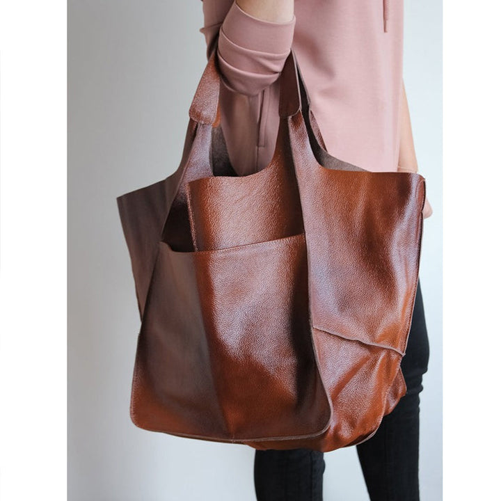 Overdimensioneret Vintage Skuldertaske