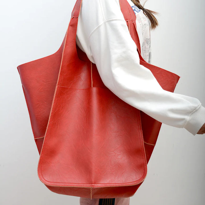 Overdimensioneret Vintage Skuldertaske