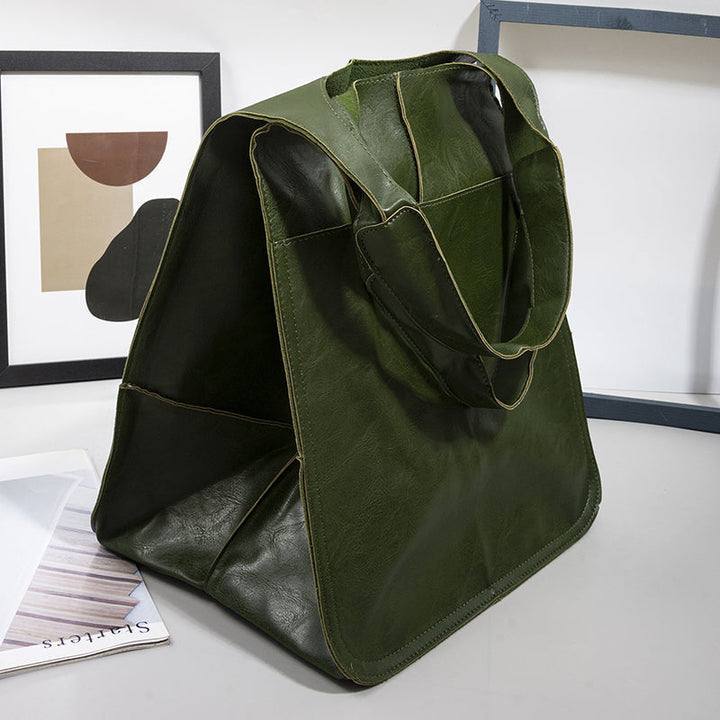 Overdimensioneret Vintage Skuldertaske
