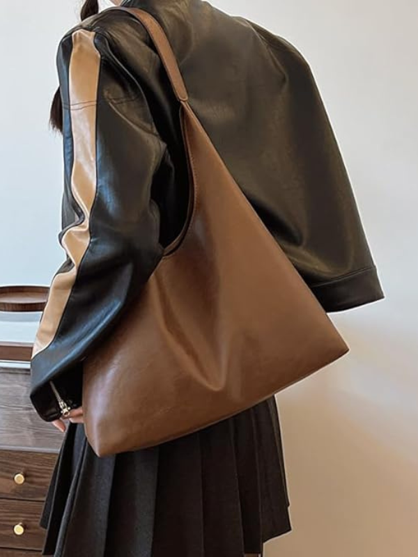 Shopper Taske Til Kvinder I Stilrent Læderlook