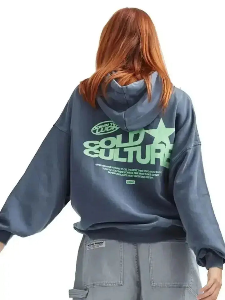 Oversized Cold Culture Hættetrøje