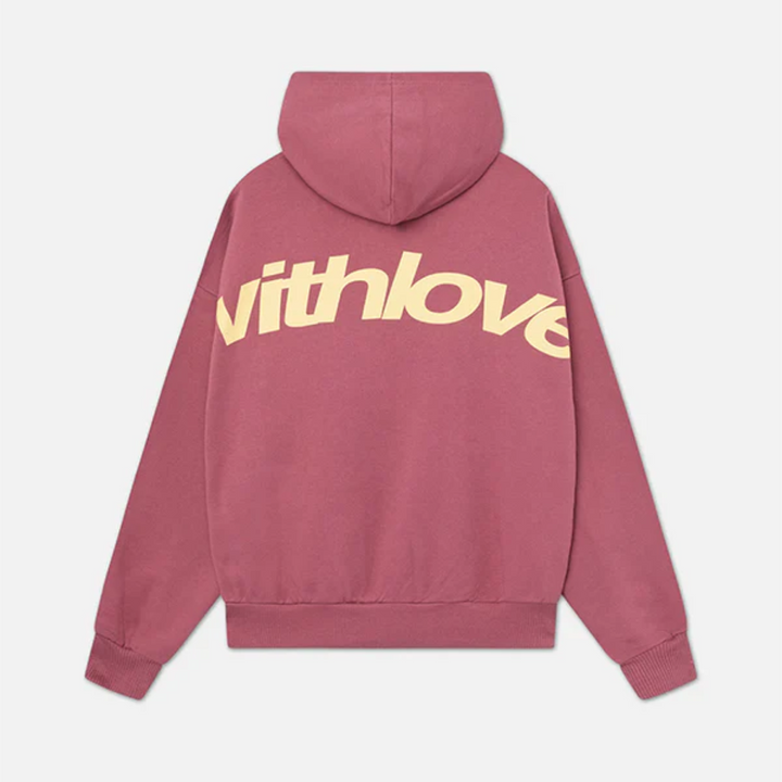 Hoodie Til Kvinder med withlove Print