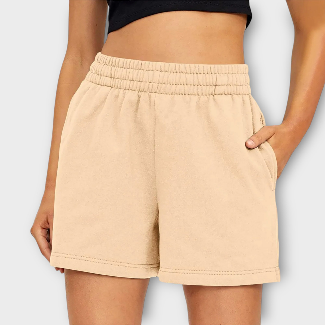Jersey Shorts med Elastisk Talje Til Kvinder