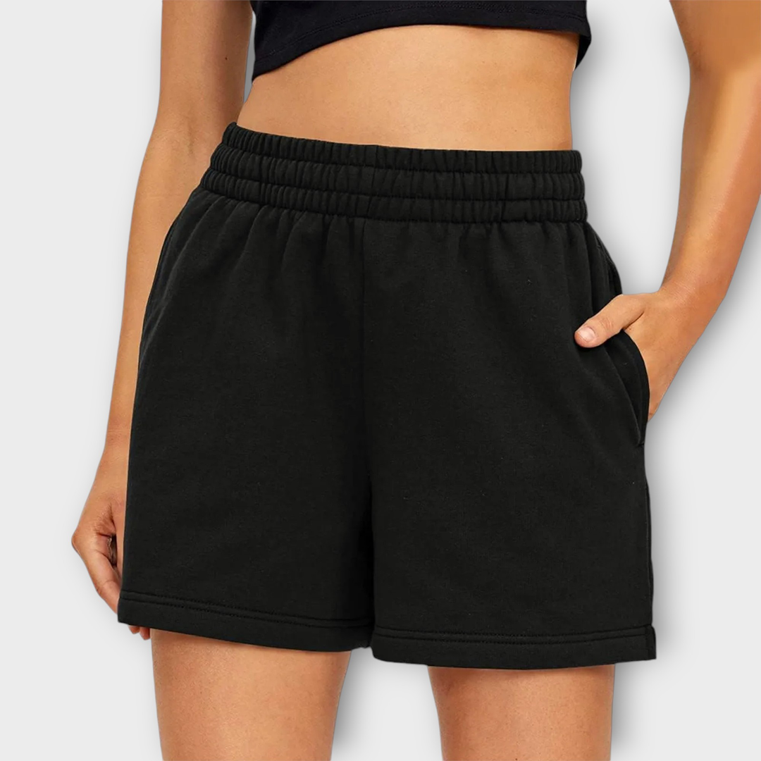 Jersey Shorts med Elastisk Talje Til Kvinder
