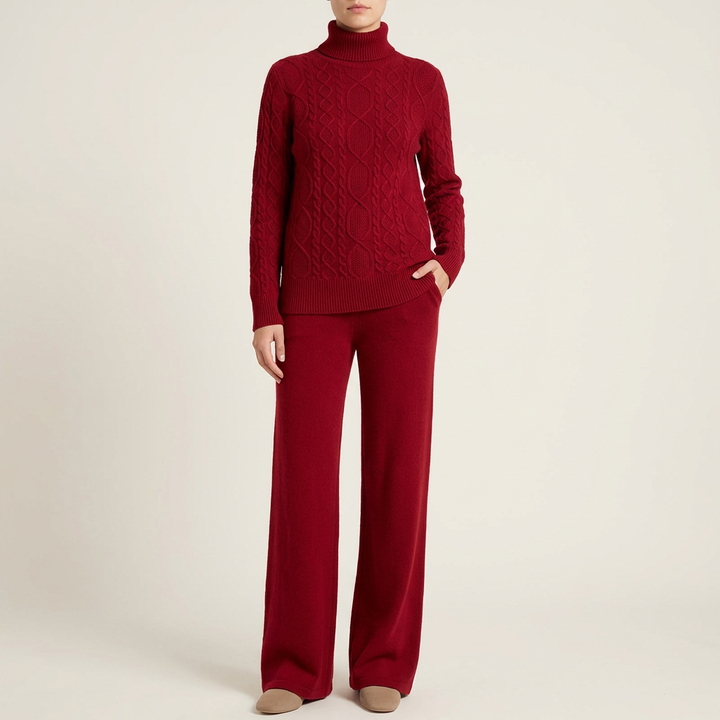 Cashmere rullekravetrøje til kvinder vinter