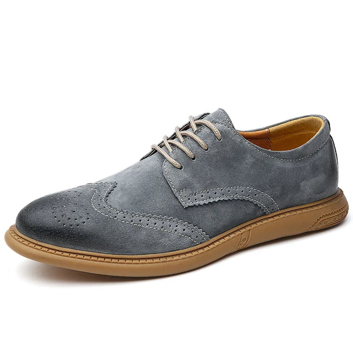 Men's Brogue Lace-Up Shoes