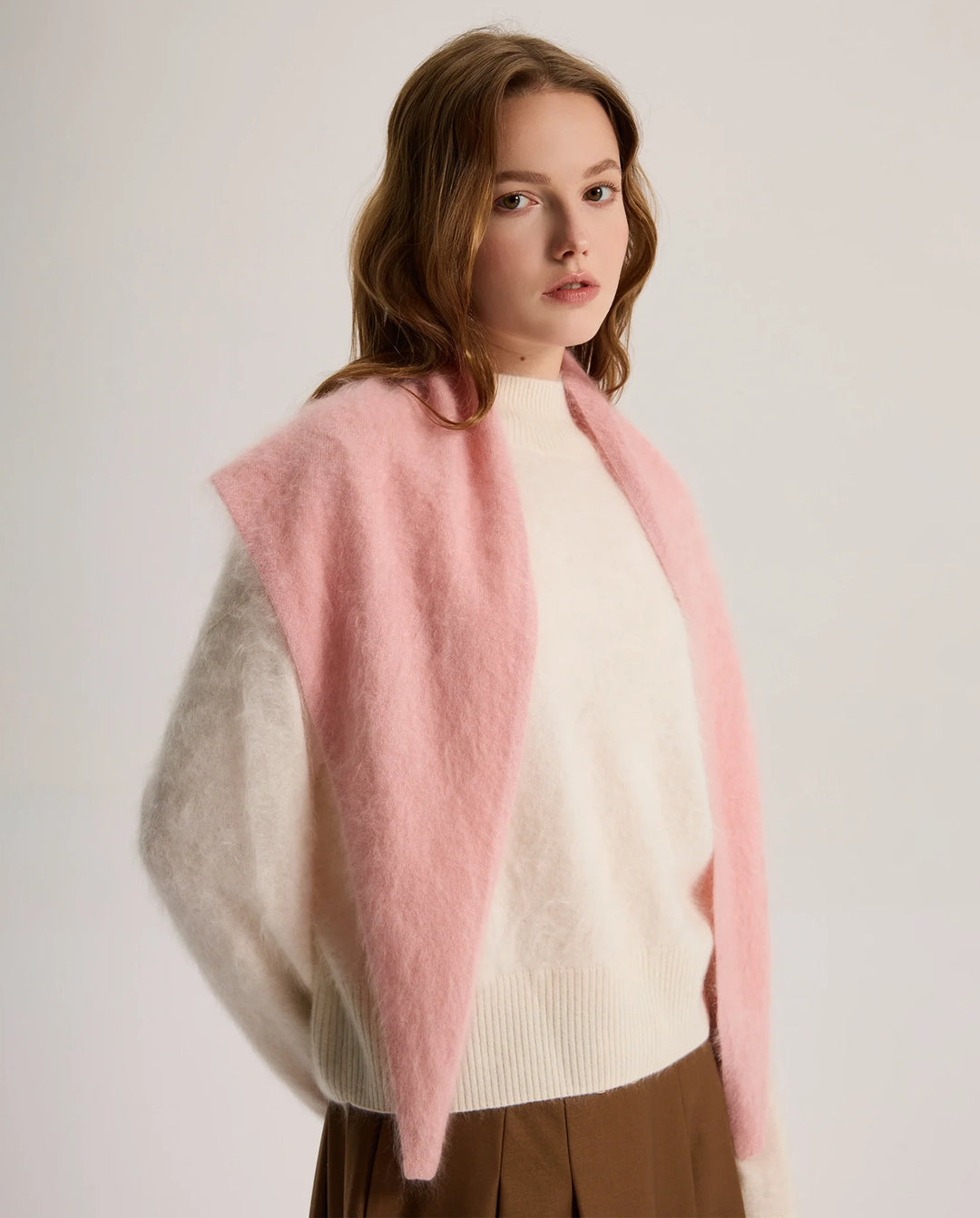 Women's Brushed Triangle Scarf