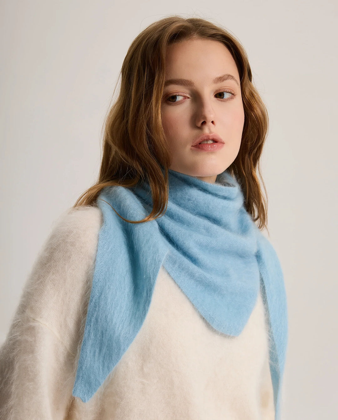 Women's Brushed Triangle Scarf