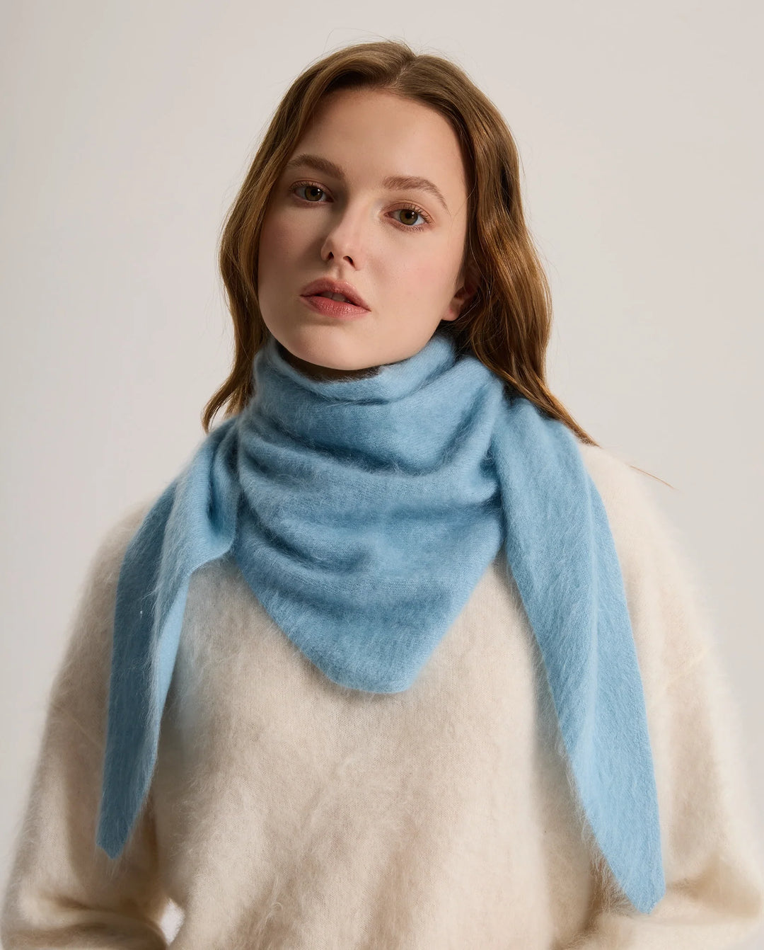 Women's Brushed Triangle Scarf