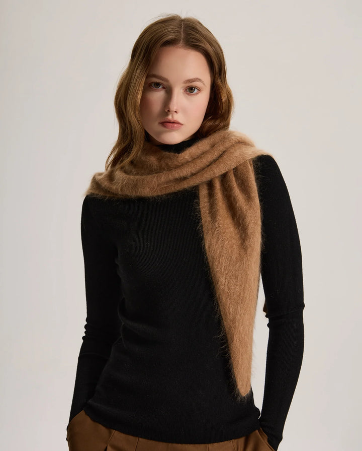 Women's Brushed Triangle Scarf