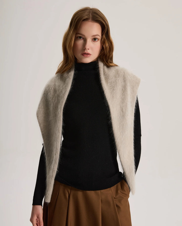 Women's Brushed Triangle Scarf
