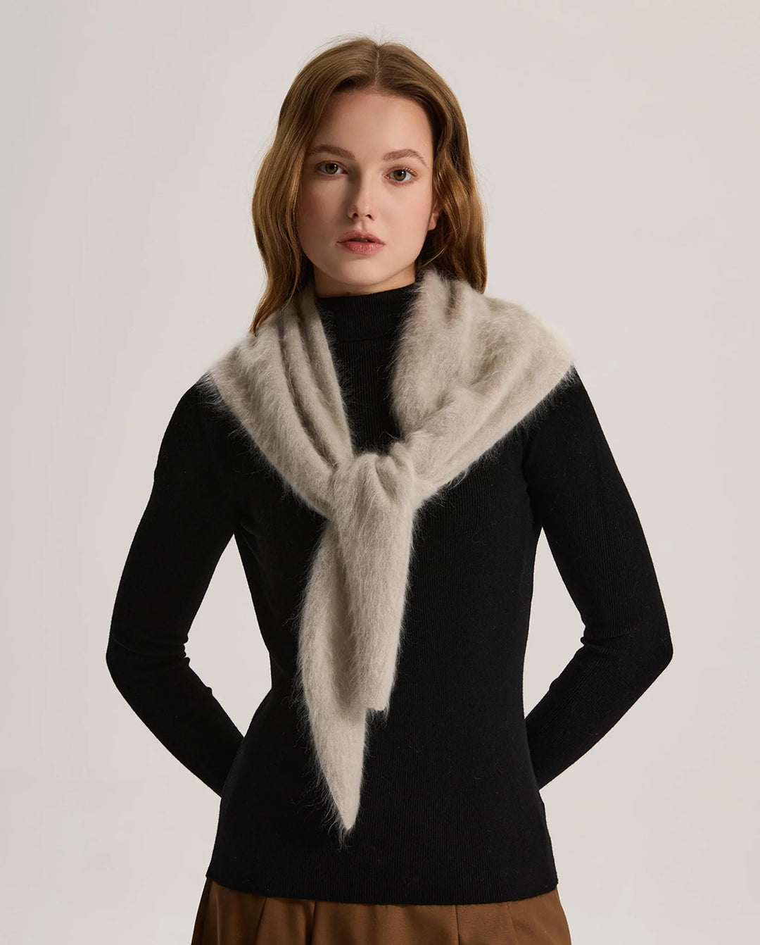Women's Brushed Triangle Scarf