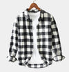 Men's Button-Down Plaid Shirt