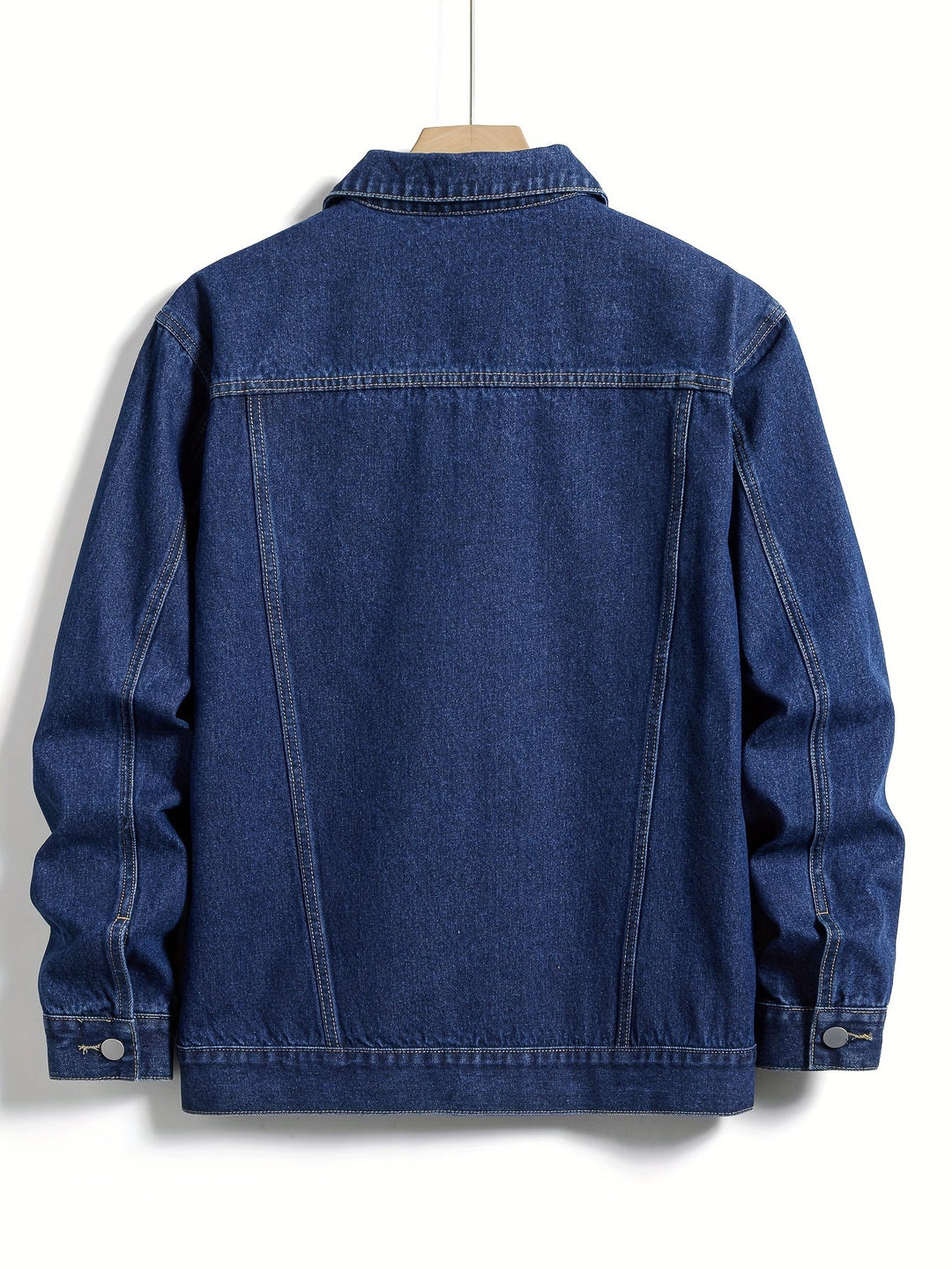 Men's Button-Front Denim Jacket