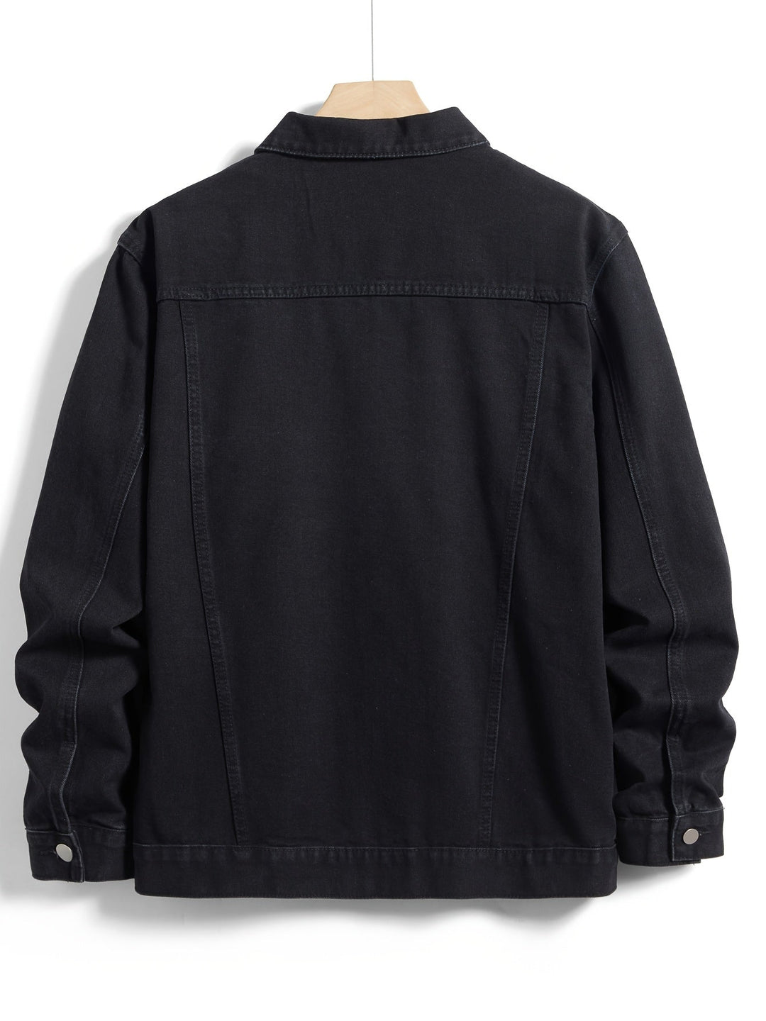 Men's Button-Front Denim Jacket