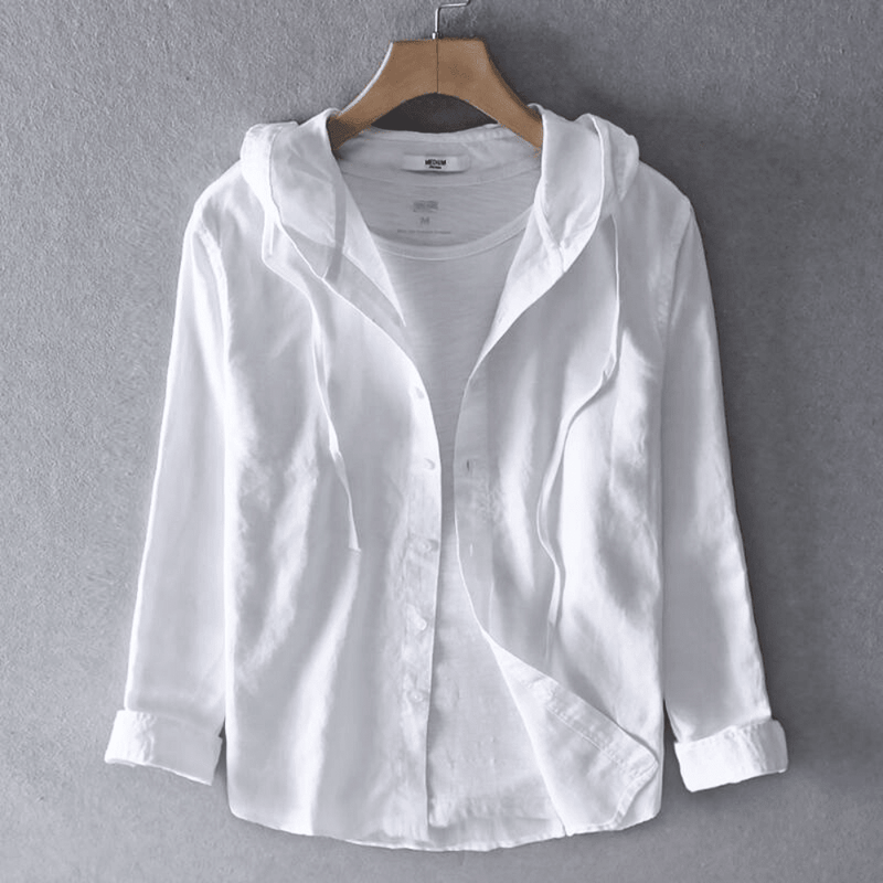 Men's Button-Front Hoodie