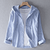 Men's Button-Front Hoodie