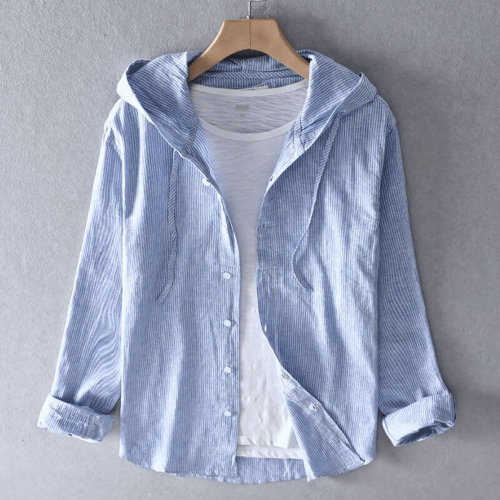 Men's Button-Front Hoodie