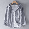 Men's Button-Front Hoodie