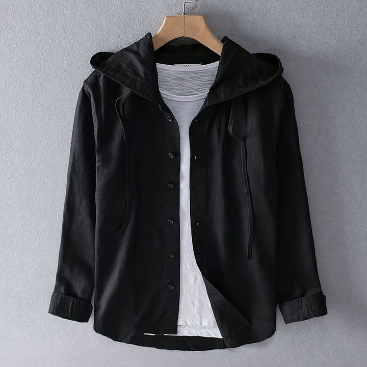 Men's Button-Front Hoodie