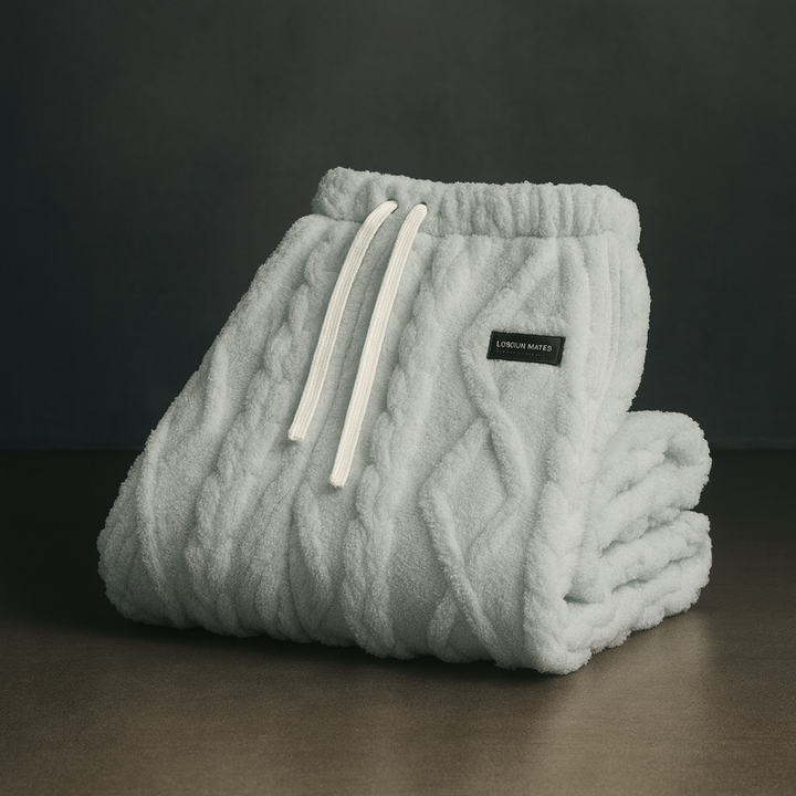 Men's Cable-Knit Joggers