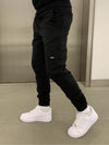 Men's Cargo Jogger Trousers with Elastic Waist
