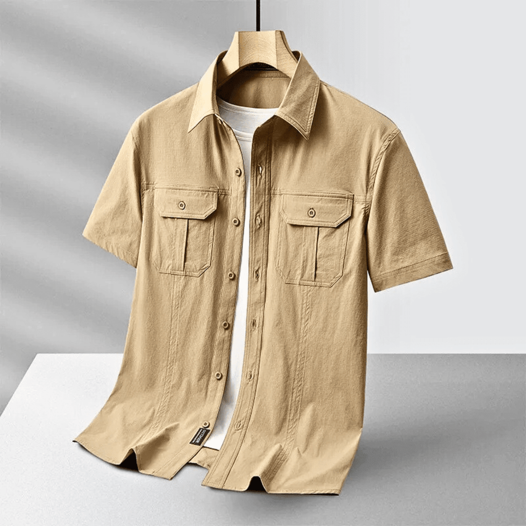 Men's Cargo Shirt With Chest Pockets