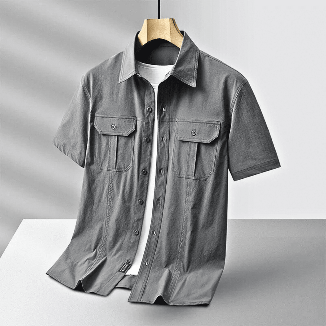 Men's Cargo Shirt With Chest Pockets
