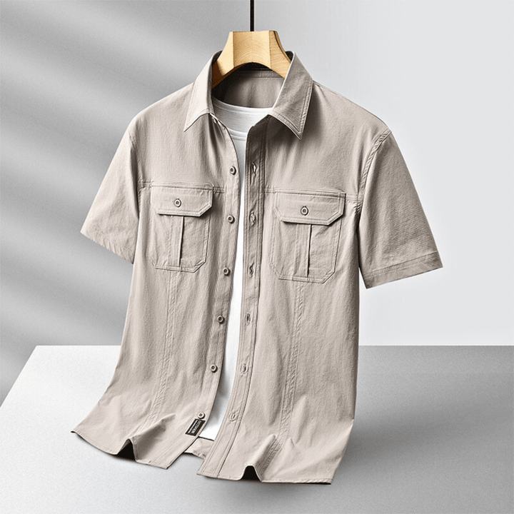 Men's Cargo Shirt With Chest Pockets