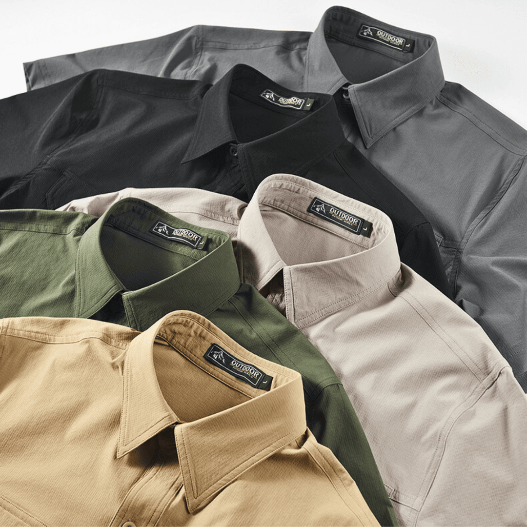Men's Cargo Shirt With Chest Pockets
