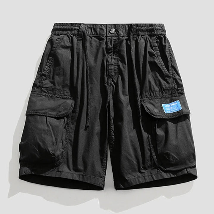 Men's Cargo Shorts with Elasticated Waistband