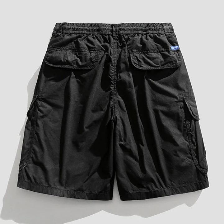 Men's Cargo Shorts with Elasticated Waistband