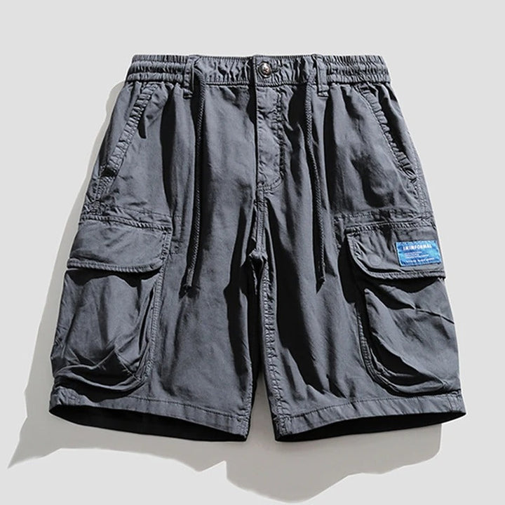 Men's Cargo Shorts with Elasticated Waistband