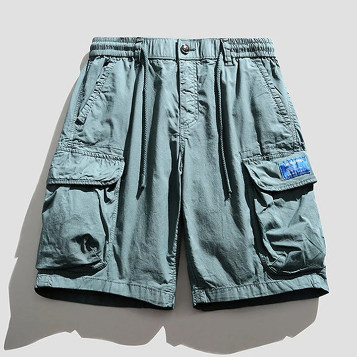 Men's Cargo Shorts with Elasticated Waistband
