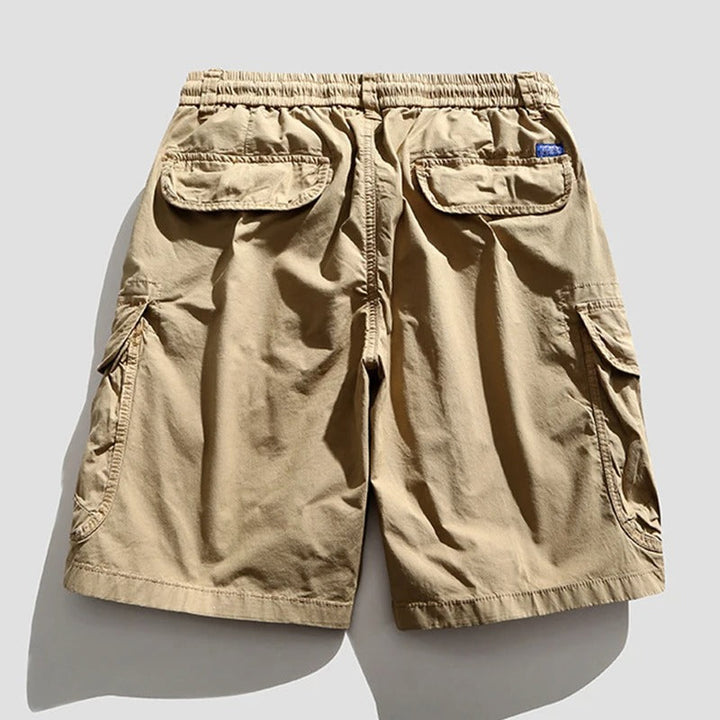 Men's Cargo Shorts with Elasticated Waistband