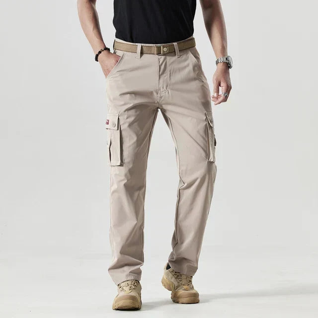 Men's Cargo Straight-Leg Trousers